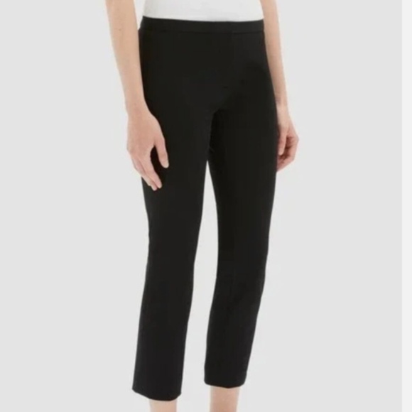 Theory Classic Skinny Pants Performance Tech Black - Picture 1 of 6
